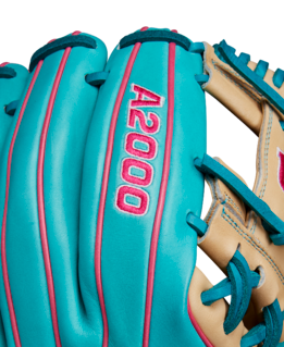 Wilson 2025 Spring A2000 1786 Teal/Blonde 11.50" Baseball Glove WBW102537115