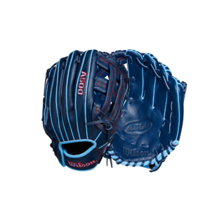 Wilson 2025 A500 Navy/Blue/Red 12.00" Baseball Glove WBW10254212