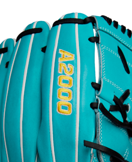 Wilson 2025 Spring A2000 SA17 Teal/White 12.00" Baseball Glove WBW102550