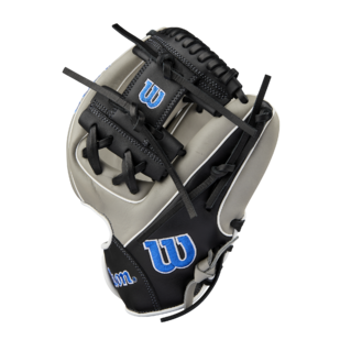 Wilson 2025 A900 PF1125 Grey/Black/Royal 11.25" Baseball Glove WBW1025691125