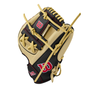 Wilson 2025 A900 PF115 Blonde/Black/Red 11.50" Baseball Glove WBW102570115