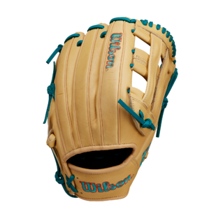 Wilson 2025 A1000 DW5 Blonde/Teal/Orange 12.00" Baseball Glove WBW10258112