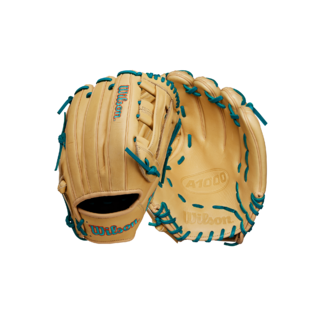 Wilson 2025 A1000 DW5 Blonde/Teal/Orange 12.00" Baseball Glove WBW10258112