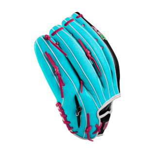 Wilson 2024 Winter A2K 1810SS Seafoam/Black 12.75" Baseball Glove WBW1026881275