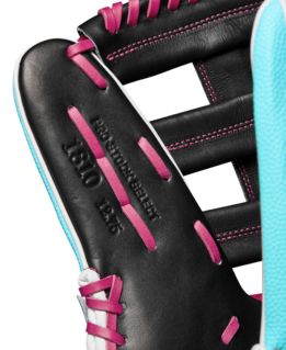 Wilson 2024 Winter A2K 1810SS Seafoam/Black 12.75" Baseball Glove WBW1026881275
