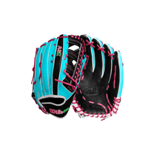 Wilson 2024 Winter A2K 1810SS Seafoam/Black 12.75" Baseball Glove WBW1026881275