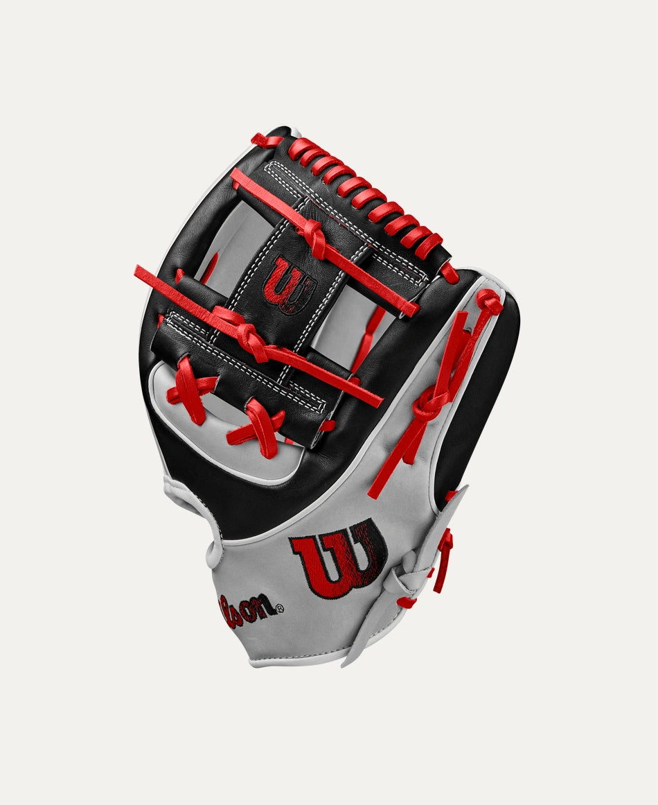 Wilson 2025 Spring A2K 1724 Silver/Black 11.75" Baseball Glove WBW1026911175