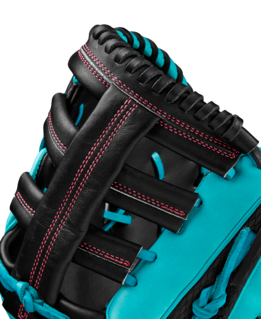 Wilson 2025 Spring A2K 1679CF Black/Teal 12.50" Baseball 1st Base Mitt WBW102751125