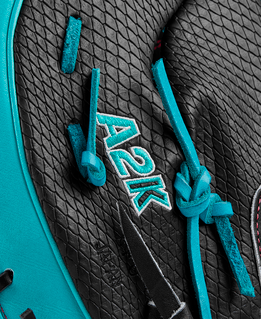 Wilson 2025 Spring A2K 1679CF Black/Teal 12.50" Baseball 1st Base Mitt WBW102751125