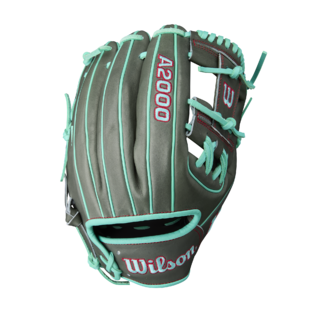 Wilson 2025 Summer A2000 1975 Charcoal/Seafoam 11.75" Baseball Glove WBW1032191175