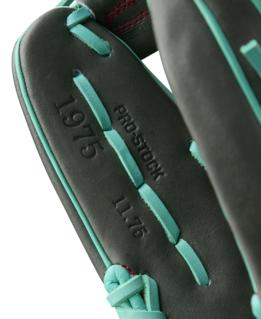 Wilson 2025 Summer A2000 1975 Charcoal/Seafoam 11.75" Baseball Glove WBW1032191175