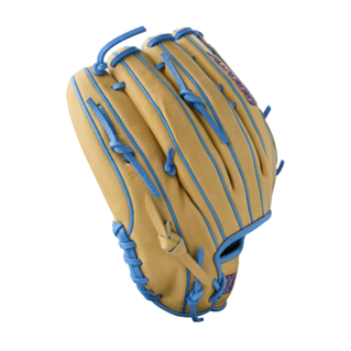 Wilson 2025 Summer A2000 B125 Blonde/Sky Blue 12.50" Baseball Glove WBW103220