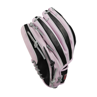 Wilson 2025 Summer A2K DW5 Black/Lavender 12.00" Baseball Glove WBW10328912