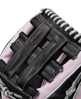 Wilson 2025 Summer A2K DW5 Black/Lavender 12.00" Baseball Glove WBW10328912