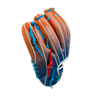 Wilson 2025 Summer A2K 1786 Red/Navy 11.50" Baseball Glove WBW103290115