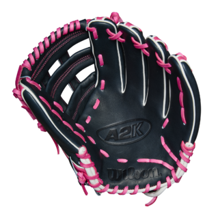 Wilson A2K 1786 Navy/Flamingo 12.50" Baseball Glove WBW103291