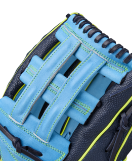 Wilson 2025 Fall A2000 PF50SS Navy/Sky Blue/O 12.25" Baseball Glove WBW1034631225