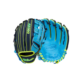 Wilson 2025 Fall A2000 PF50SS Navy/Sky Blue/O 12.25" Baseball Glove WBW1034631225