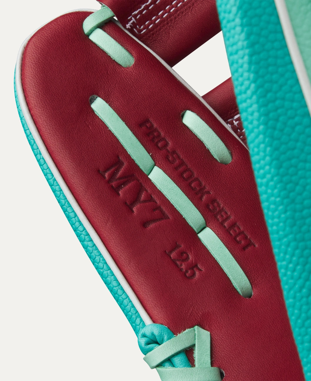 Wilson 2025 Fall A2K MY7SS Teal/Seafoam/Red 12.50" Baseball Glove WBW103474125