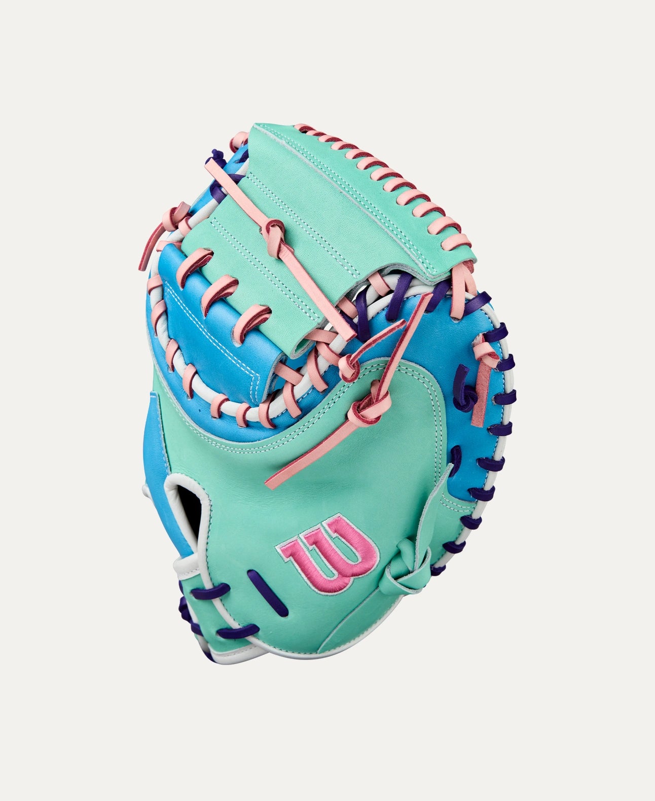 Wilson 2025 Fall A2K 1734 Sea/Sky Blue 34.00" Baseball Catcher's Mitt WBW10347634