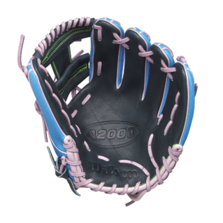 Wilson 2025 March GOTM A2000 1786 Sky Blue SS 11.50" Baseball Glove: WBW103479