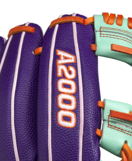 Wilson 2025 April GOTM A2000 1975 Purple SS 11.75" Baseball Glove: WBW1034801175