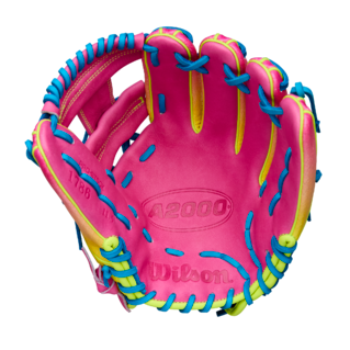 Wilson 2025 Fall A2000 1786SS Pink Lemonade 11.50" Baseball Glove WBW103492