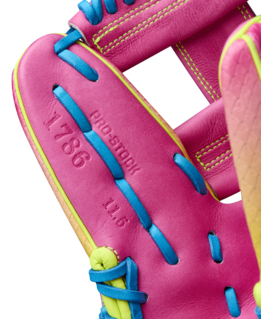 Wilson 2025 Fall A2000 1786SS Pink Lemonade 11.50" Baseball Glove WBW103492