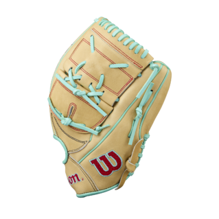 Wilson 2025 Fall A2000 B2 Blonde/Seafoam 12.00" Baseball Glove WBW10349