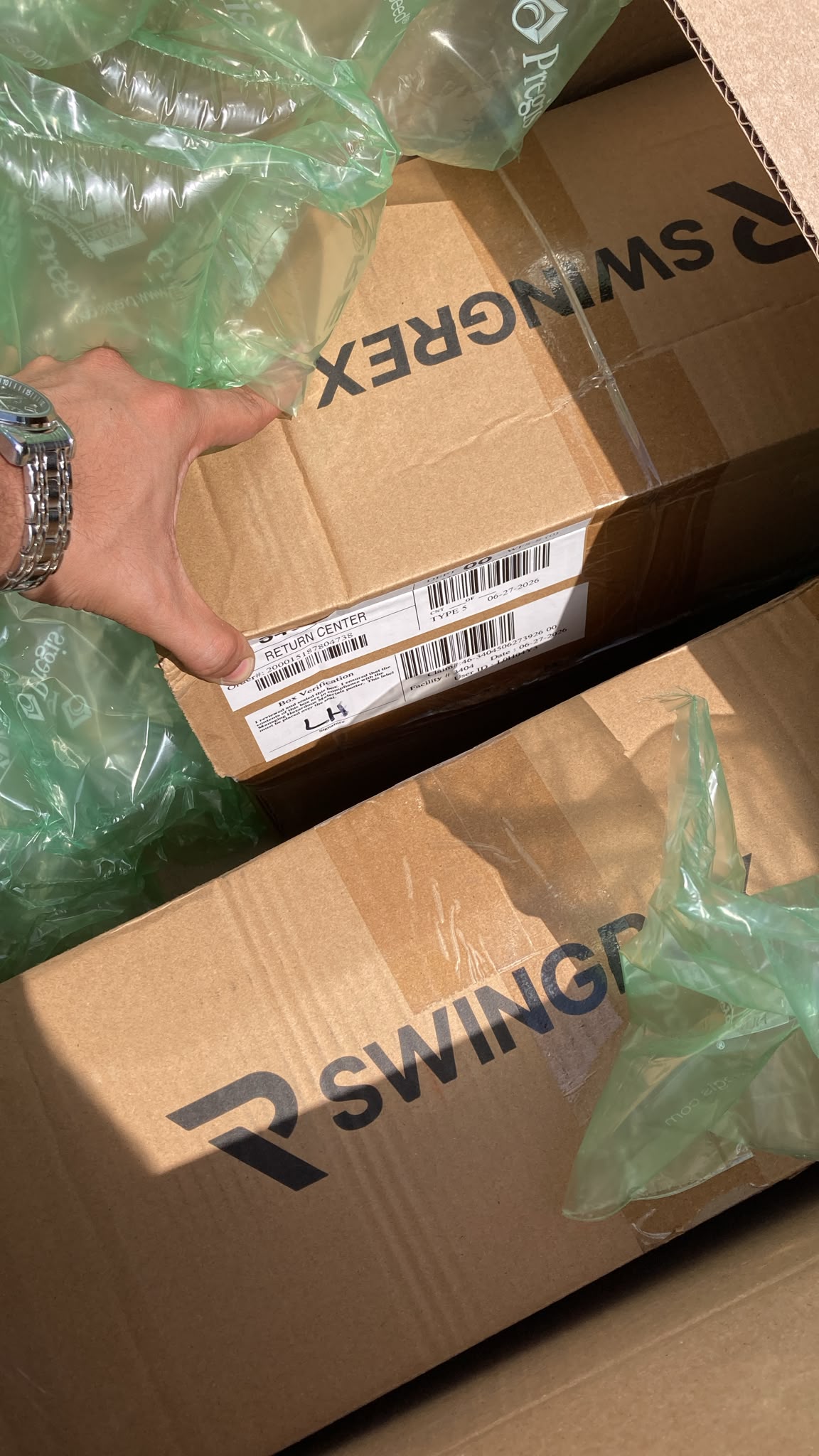 SwingRex 10x7 Golf Practice Net – Golf Hitting Net for Backyard & Garage