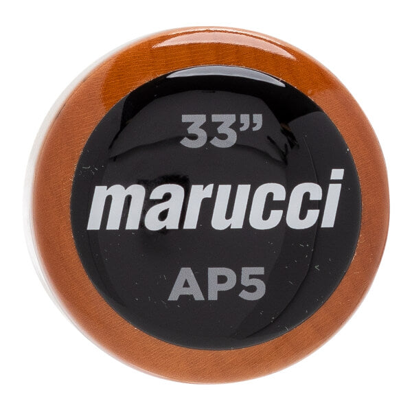 Marucci Pro Puck AP5 Maple Wood Baseball Bat: MVE4AP5P-HN/LC