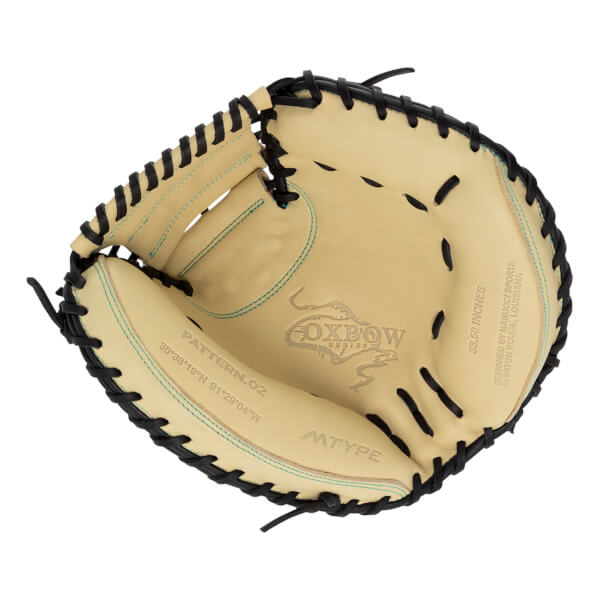 Marucci Oxbow 33.50" Baseball Catcher's Mitt: MFG3OX235C1-CM/BK