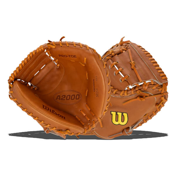 Wilson A2000 M23 Classic Series Saddle Tan 33.50" Baseball Catcher's Mitt: WBW102094
