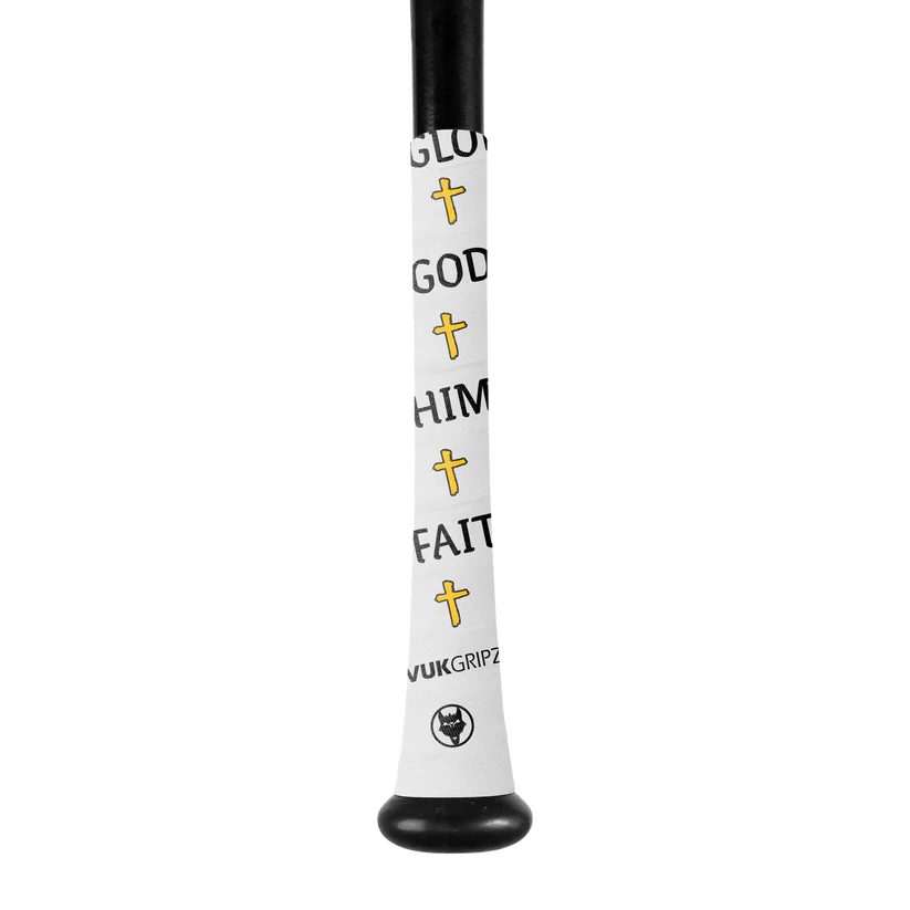 VukGripz - Faith Crosses Bat Grip Tape