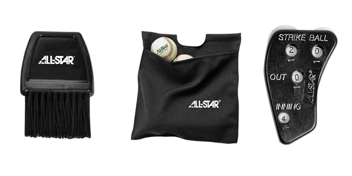 All-Star Sports Umpire Starter Kit / FM25, CPU26, ULG1, UBB2K: UK1-BLACK
