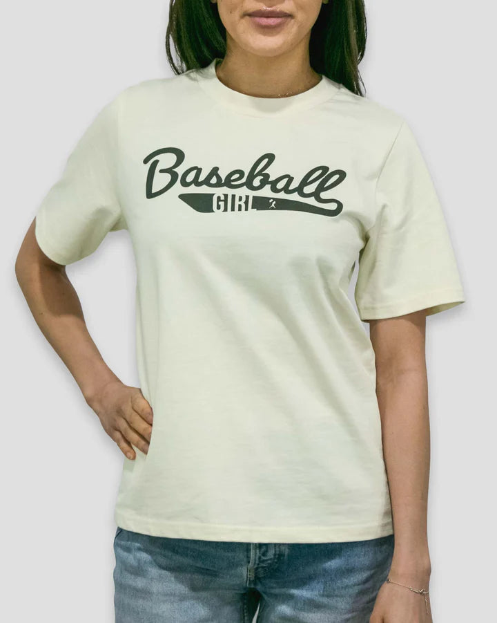 Baseballism Baseball Girl Women's Heavyweight Warm-Up Tee