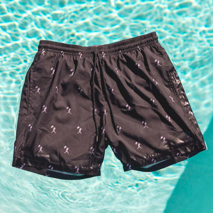 Baseballism - Flag Man Logo Trunks