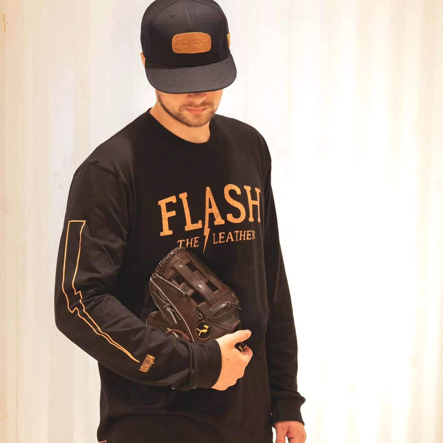 Baseballism - Flash The Leather Long Sleeve (Lefty)