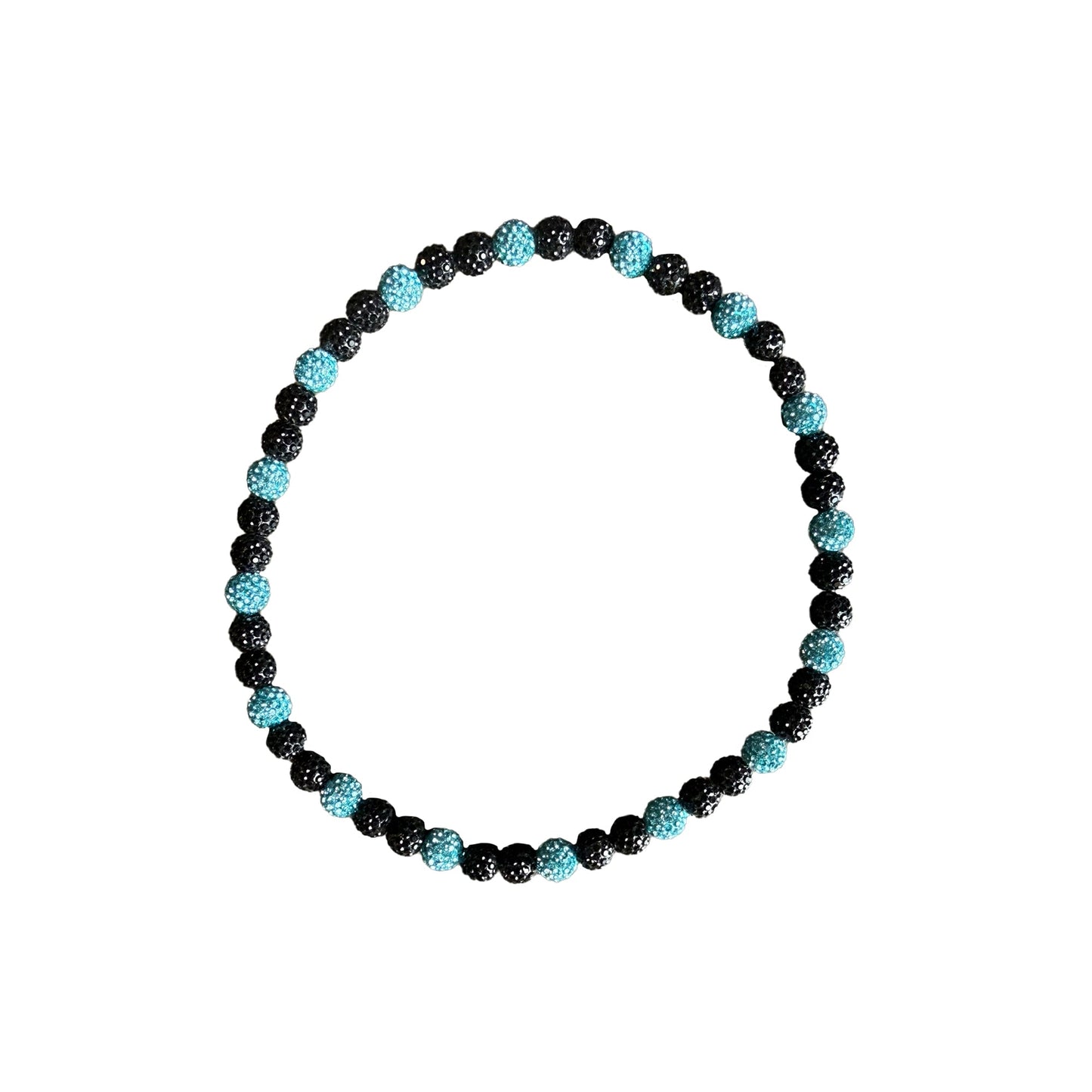 RAD - Bling Bead Necklace (Black/Blue)