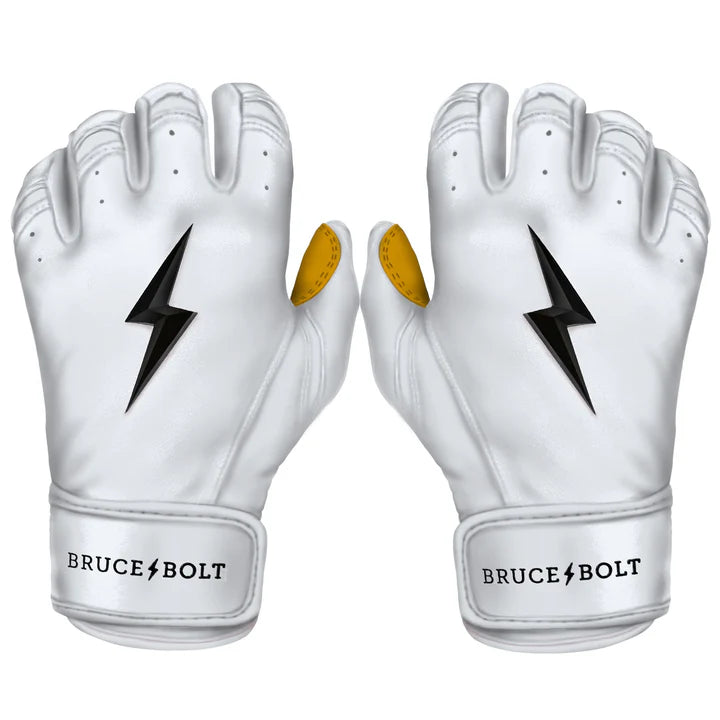Bruce Bolt Premium Pro Short Cuff Batting Gloves