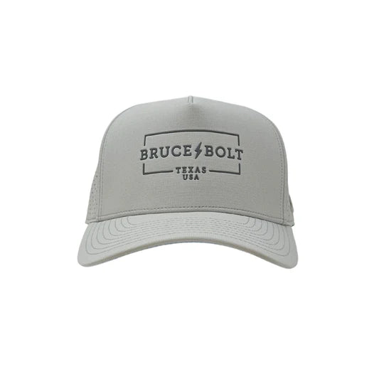 Bruce Bolt Standard 5-Panel Snapback Hat - Grey