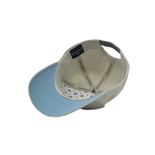 Bruce Bolt Standard 5-Panel Snapback Hat - Grey