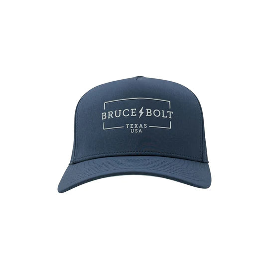 Bruce Bolt Standard 5-Panel Snapback Hat - Navy