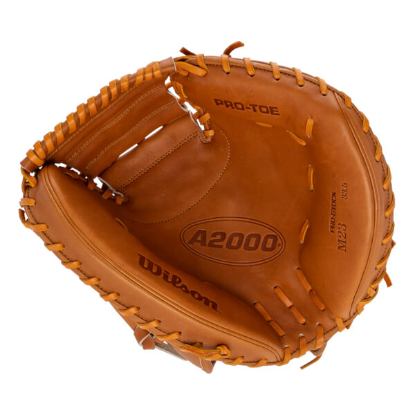 Wilson A2000 M23 Classic Series Saddle Tan 33.50" Baseball Catcher's Mitt: WBW102094