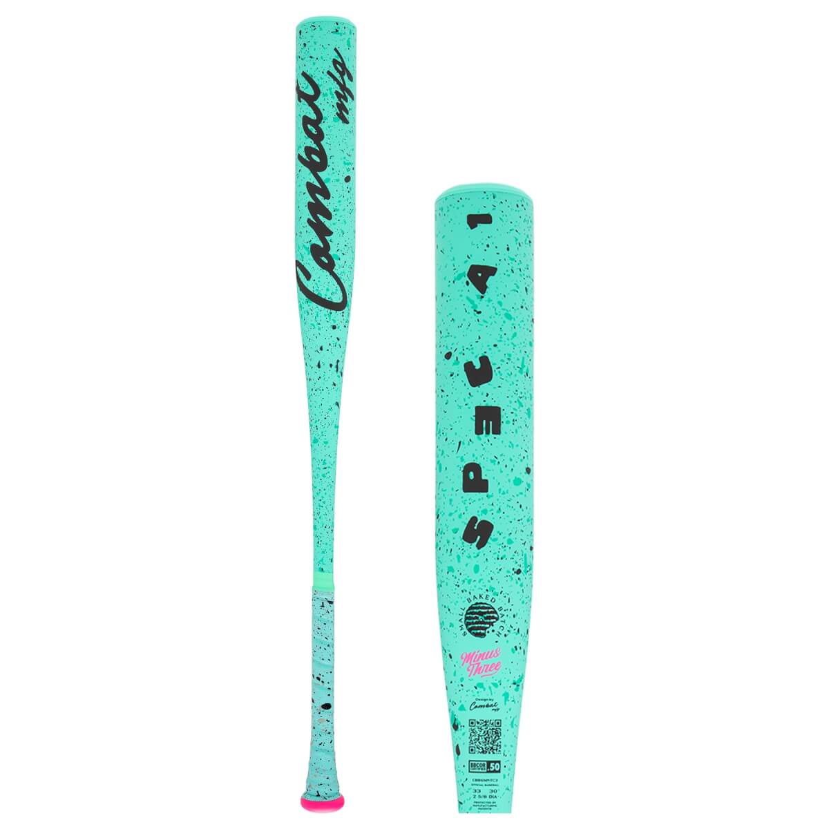Combat MFG SPEC-A1 Mint Chip -3 BBCOR Baseball Bat