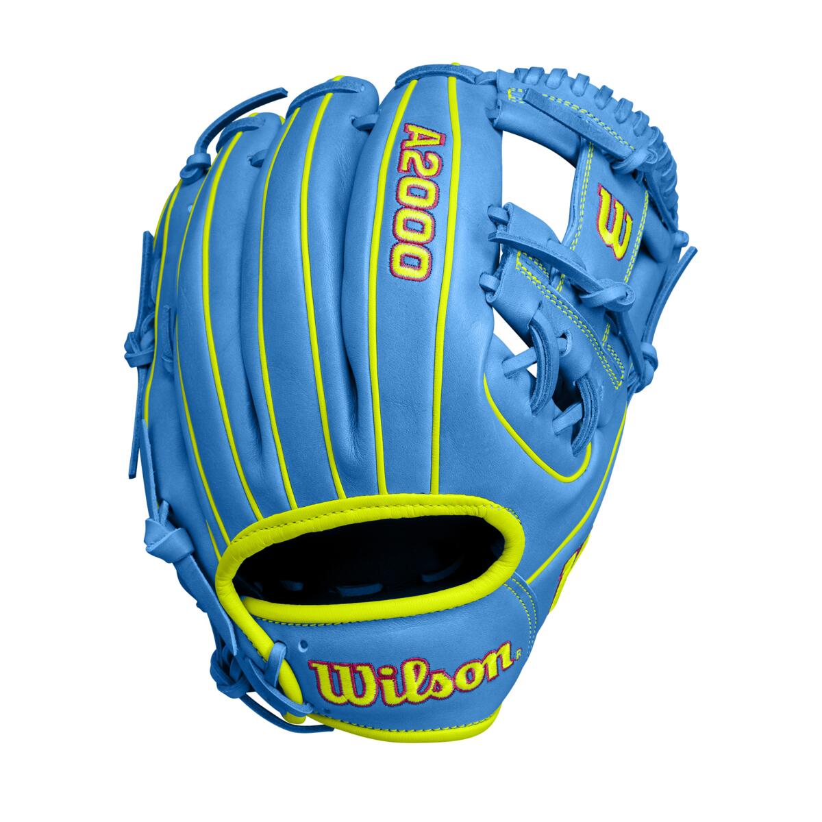 Wilson 2024 Fall A2000 1786 Sky Blue Baseball Glove WBW102267115