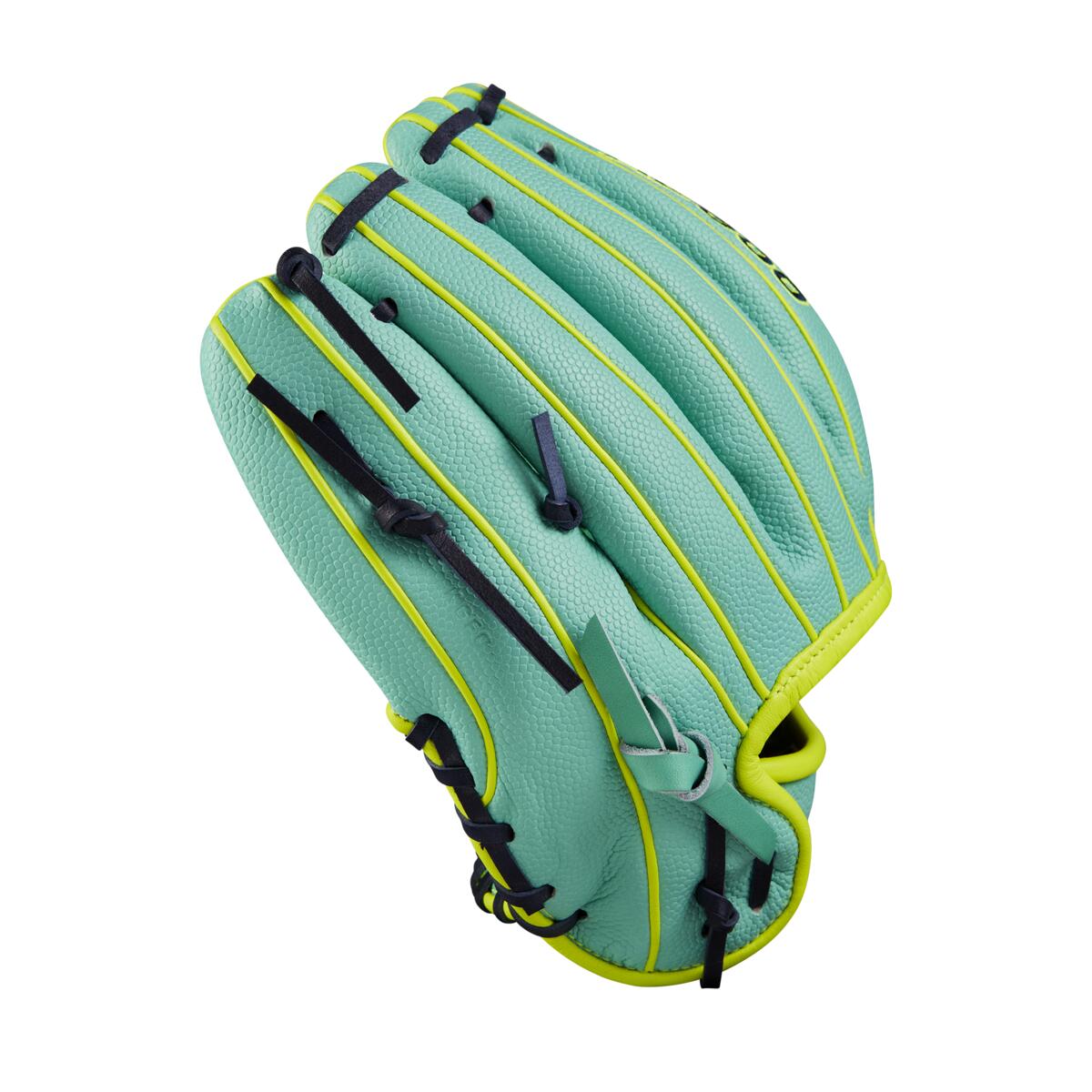 Wilson 2024 Fall A2000 DP15SS Seafoam/Optic 11.5" Baseball Glove WBW102275115