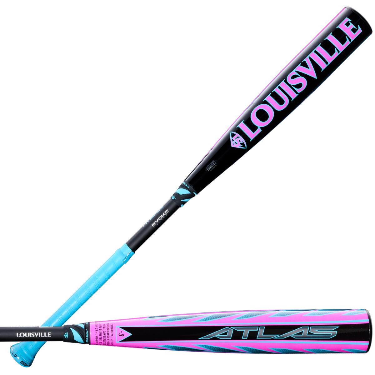 Louisville Slugger 2026 Atlas Hybrid Pink BBCOR Baseball Bat