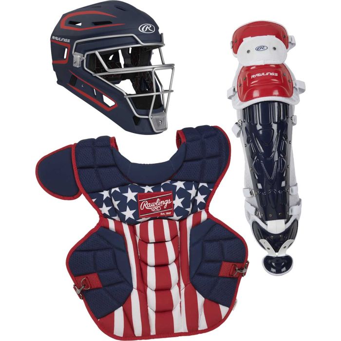 RAWLINGS VELO 2.0 CATCHER'S GEAR SET