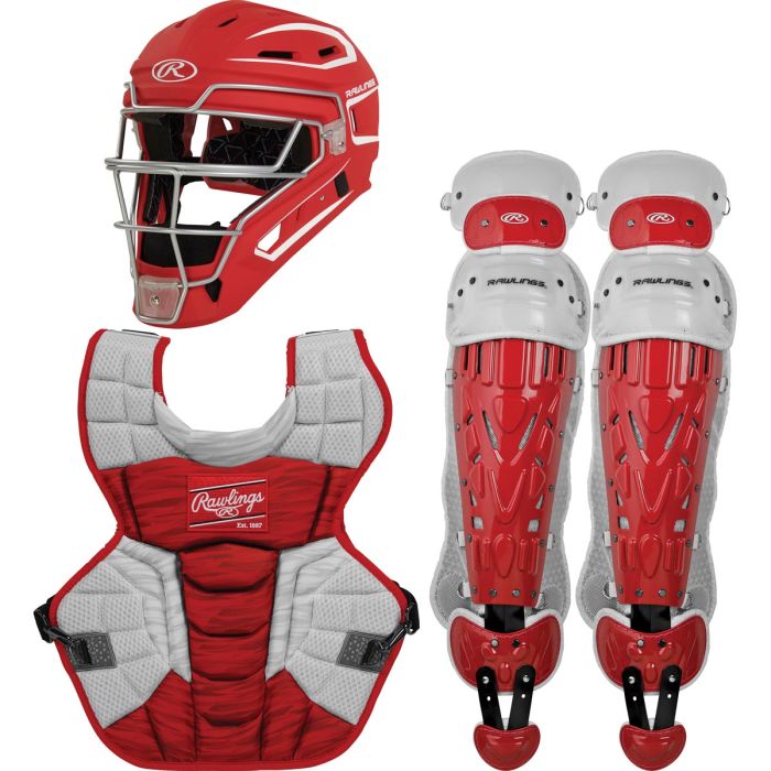 RAWLINGS VELO 2.0 CATCHER'S GEAR SET